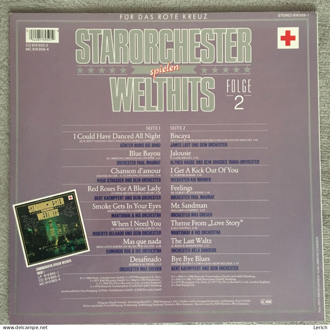 Various – Starorchester Spielen Welthits - Folge 2 - World Music