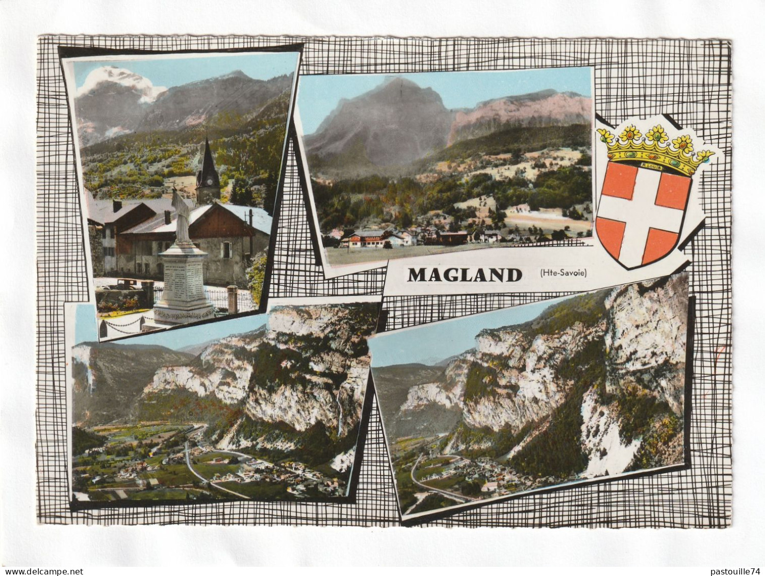 CPM. 15 X 10,5 -  MAGLAND  ( Multivues) - Magland