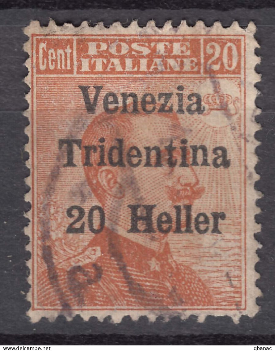 Italy Trento, Trentino, Venezia Tridentina 1918 Sassone#30 Used - Trento