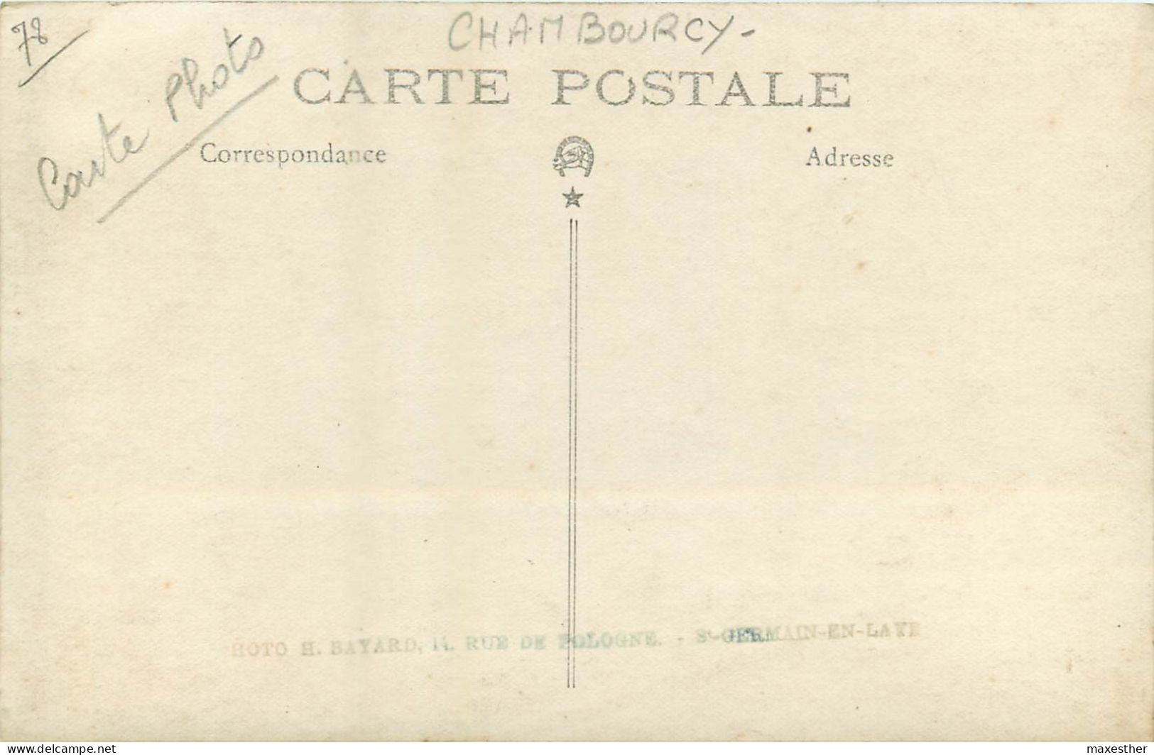 CHAMBOURCY "Honneur à La Classe 23"- CARTE PHOTO - Chambourcy