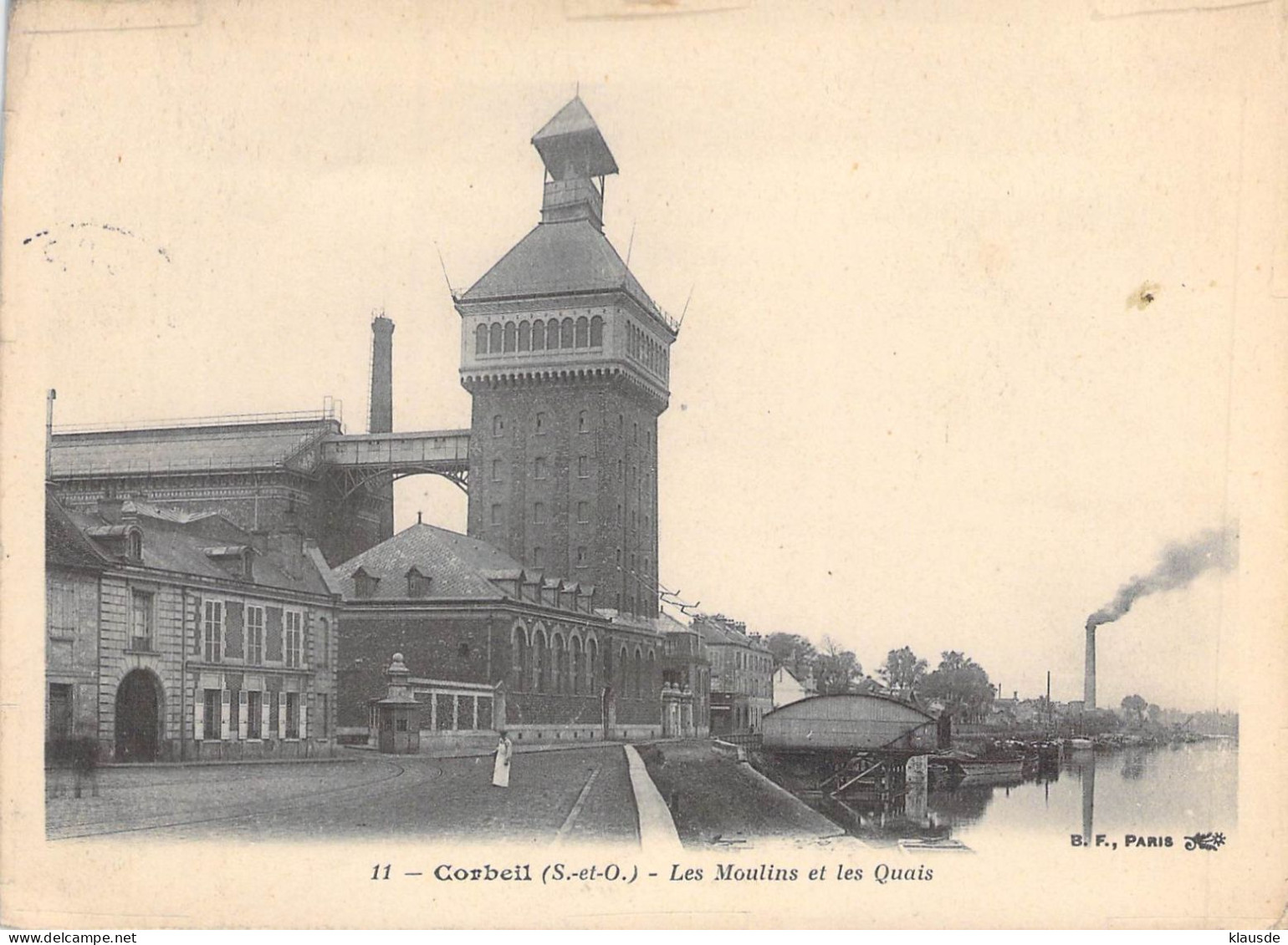 Corbeil (S.-et-O.) Les Moulins Et Les Quais - Ile-de-France