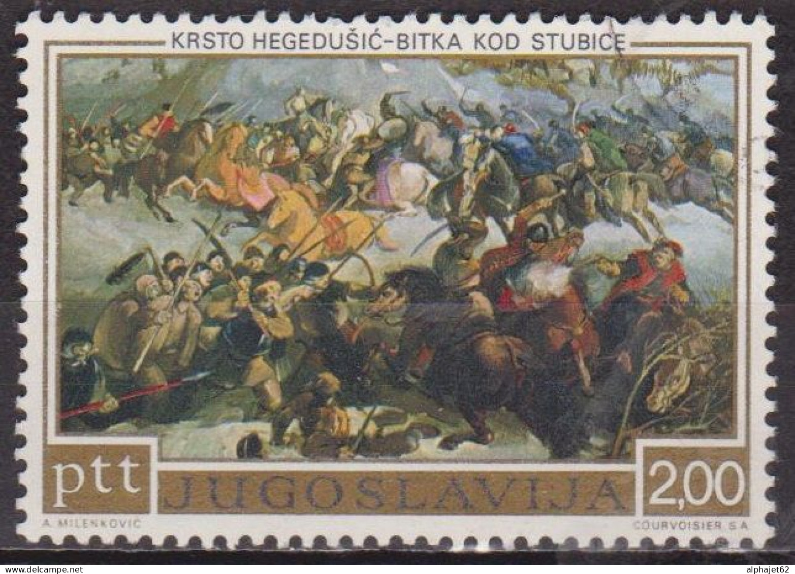 Histoire - YOUGOSLAVIE - Révoltes Paysannes - N° 1380 - 1973 - Usati