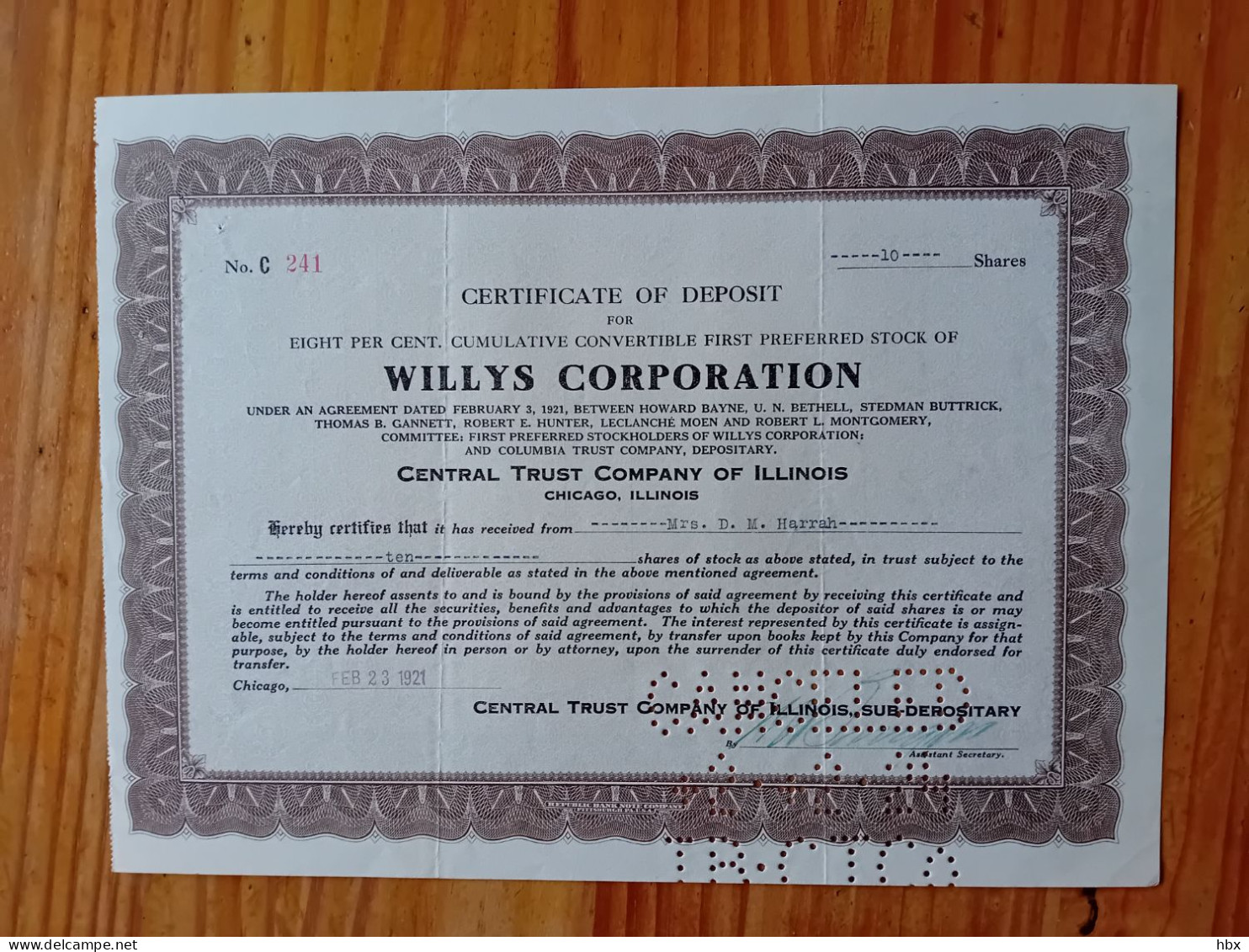 Willys Corporation / Jeep - 1921 - Auto's