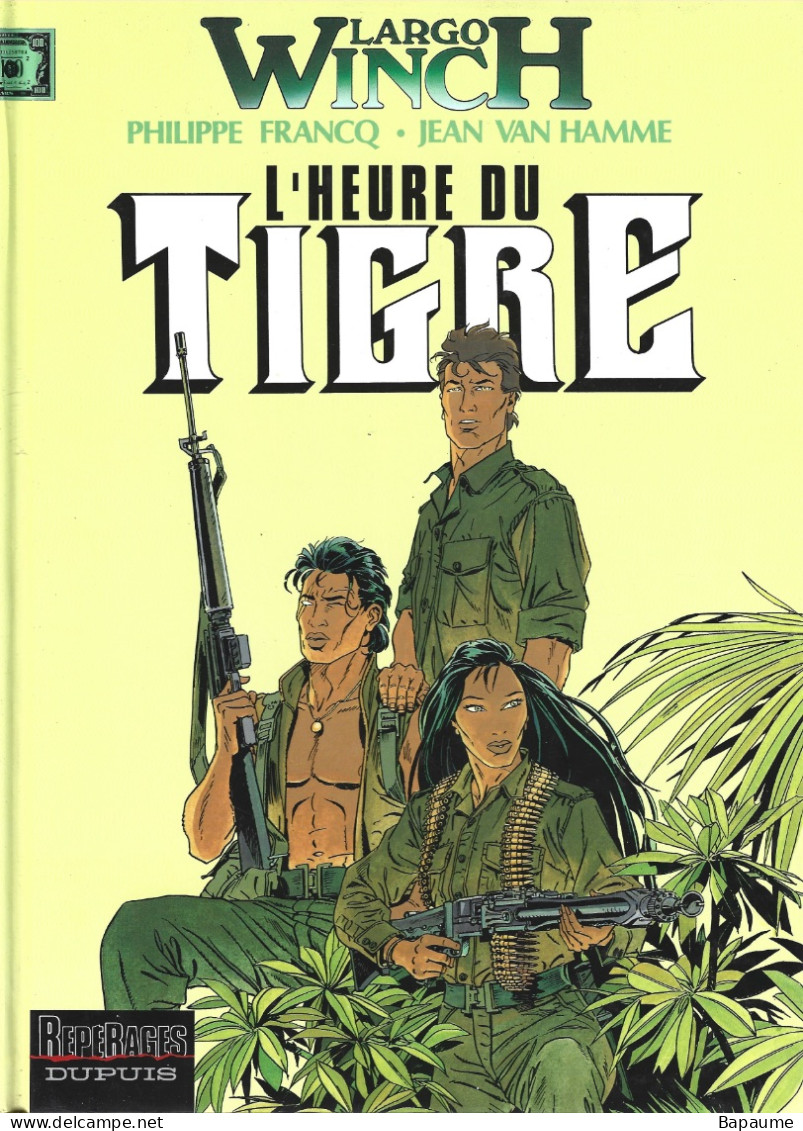 Largo Winch - L'Heure Du Tigre - Tome 8 - E0 1997 - Largo Winch