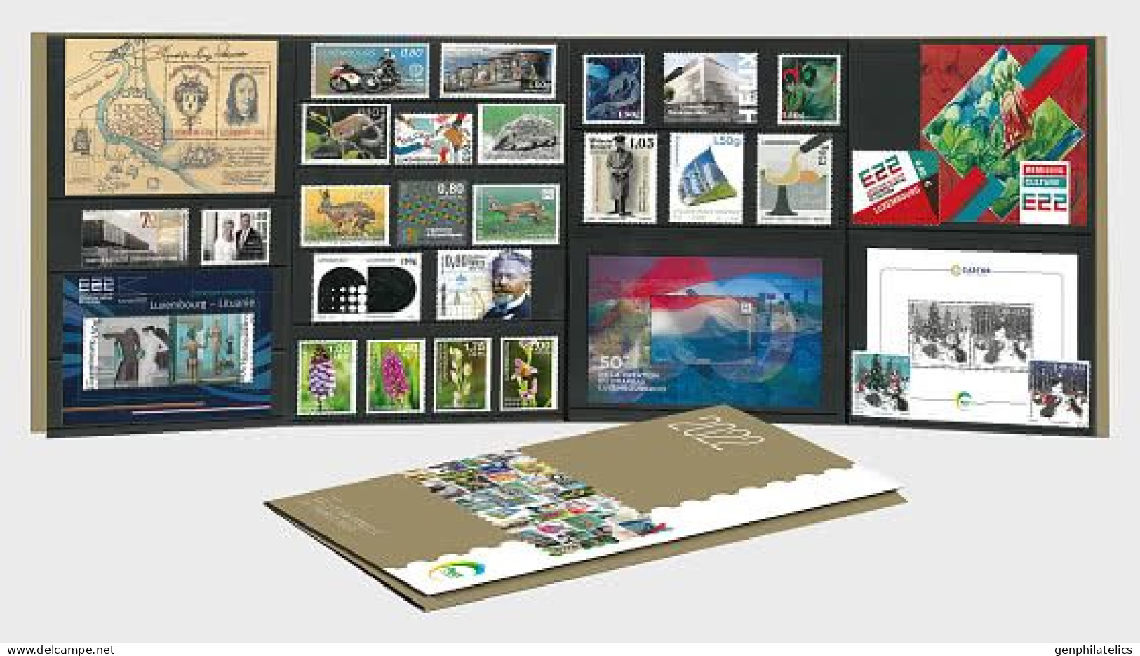 LUXEMBOURG 2022 Full Year Set - MNH - Ungebraucht