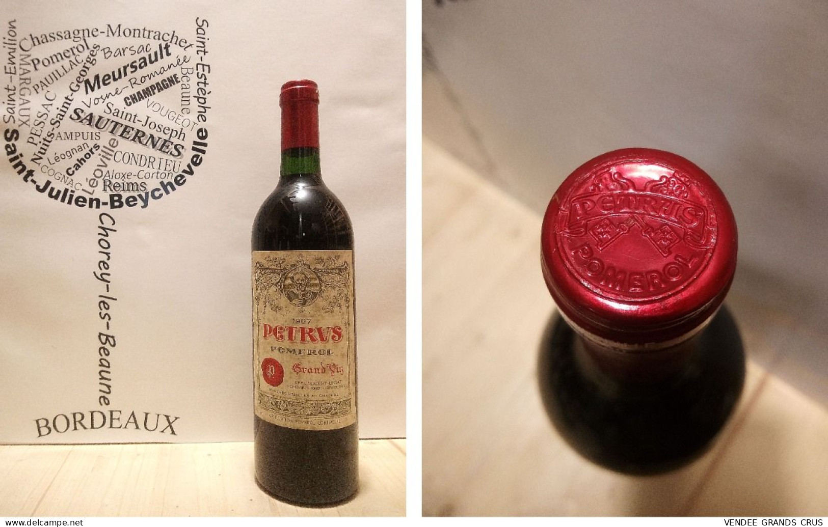 Petrus 1987 - Pomerol - 1 X 75 Cl - Rouge - Vino