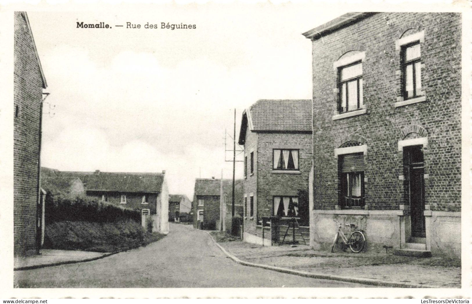 BELGIQUE - Momalle - Rue Des Béguines - Carte Postale Ancienne - Remicourt