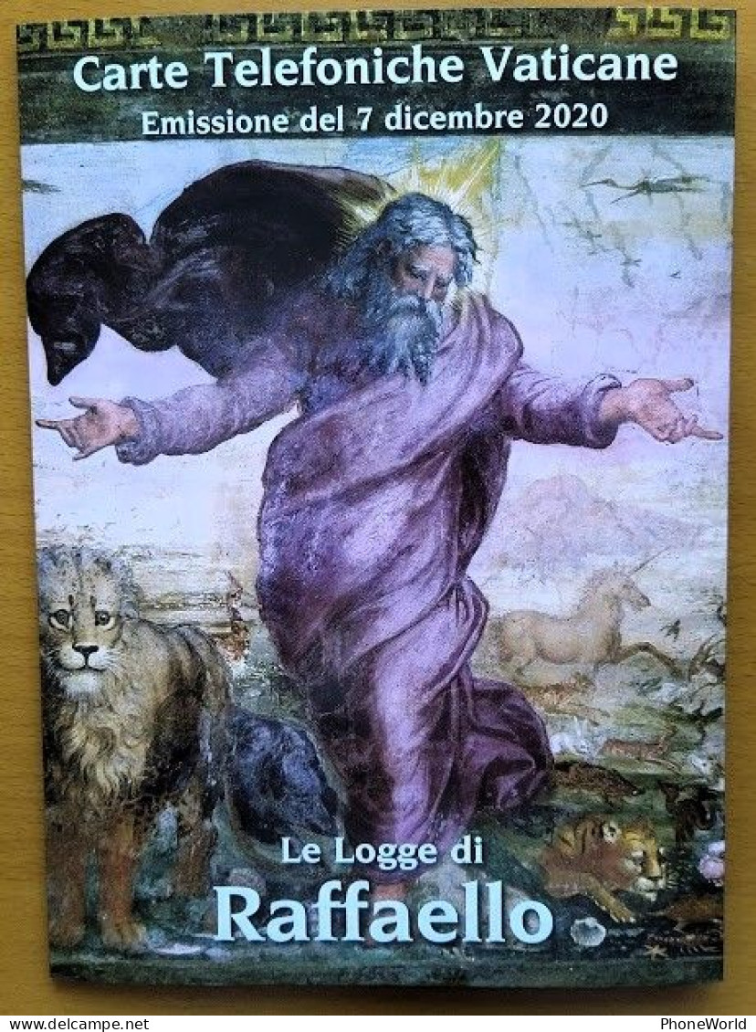 Vatican, Empty Folder " Le Logge Di Raffaello" 7dec2020, Religion - Vaticano