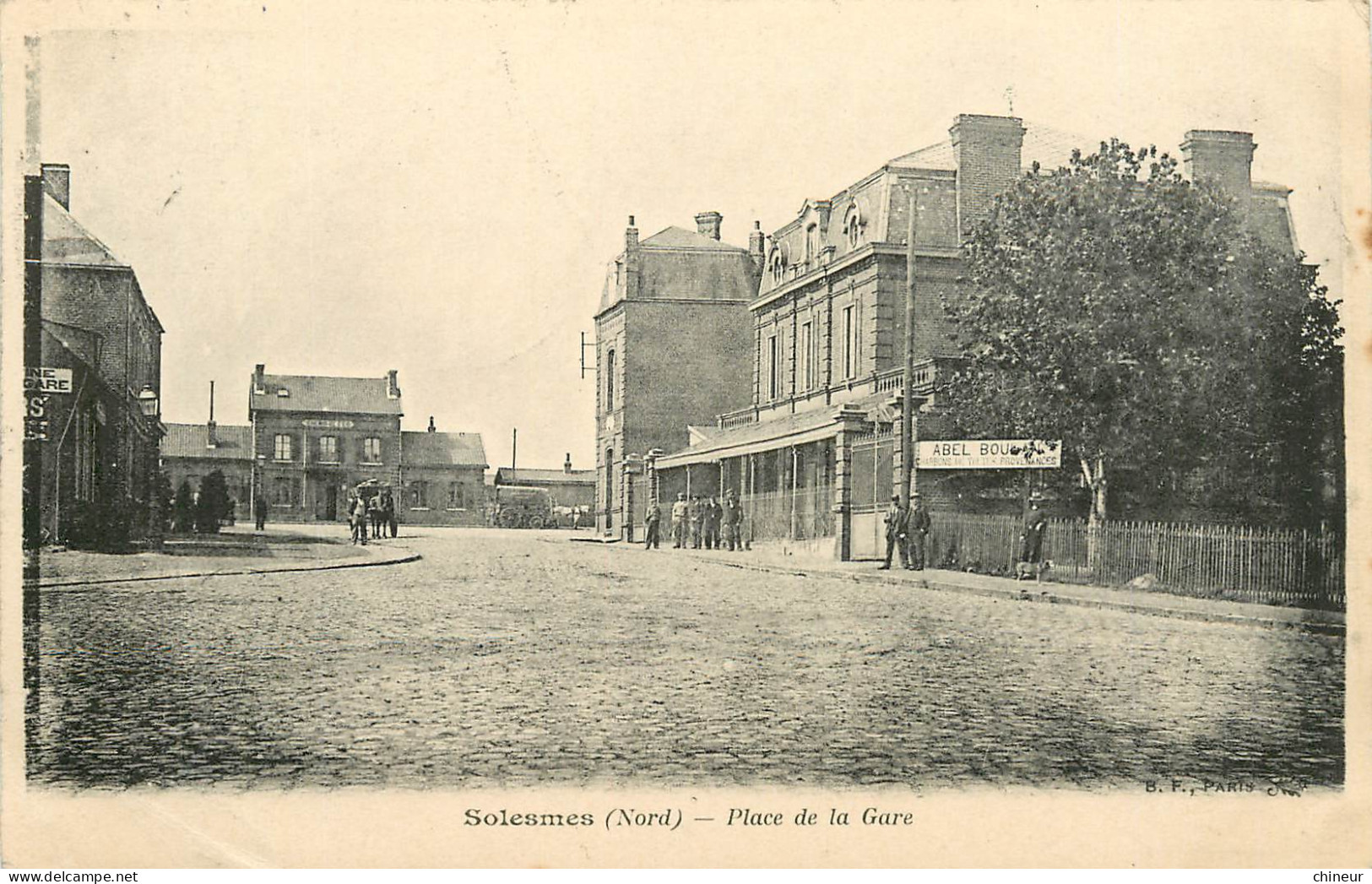 SOLESMES PLACE DE LA GARE  - Solesmes