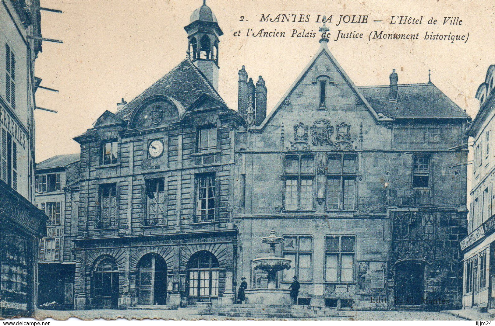 - MANTES LA JOLIE - L'Hôtel De Ville - (C1983) - Mantes La Jolie