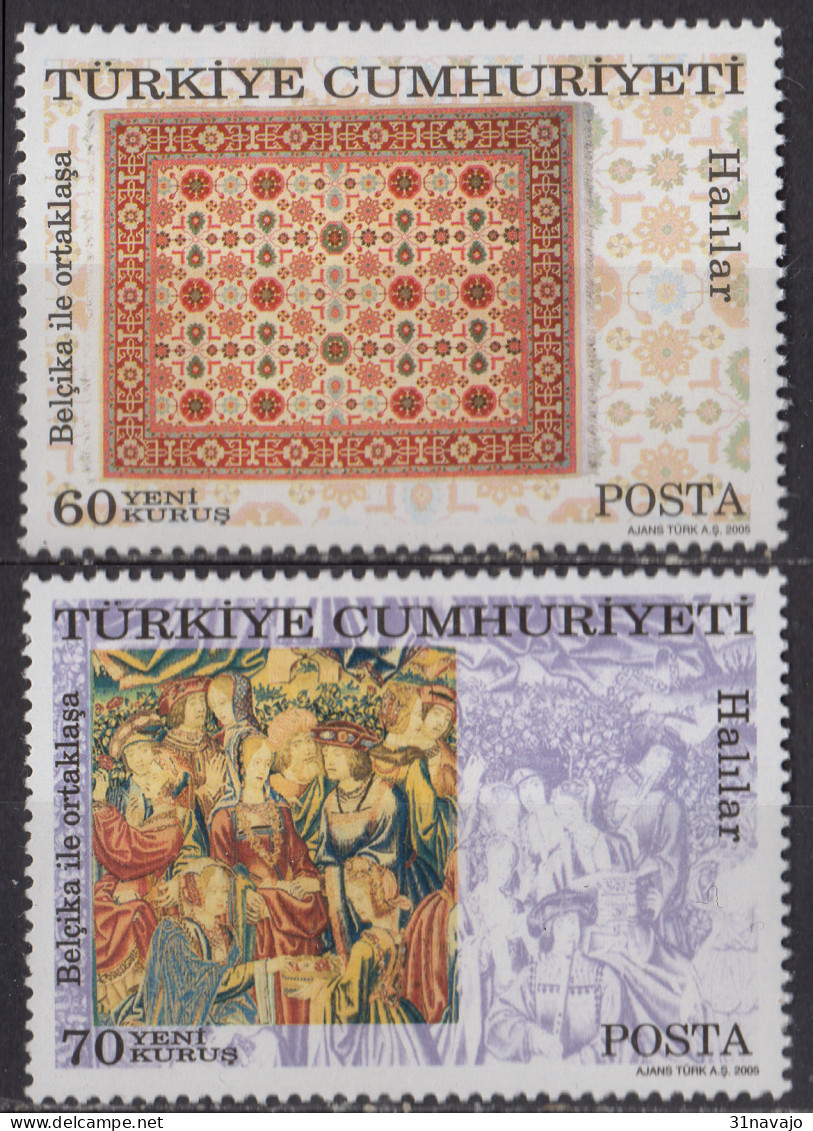TURQUIE - Art Du Tissage - Unused Stamps