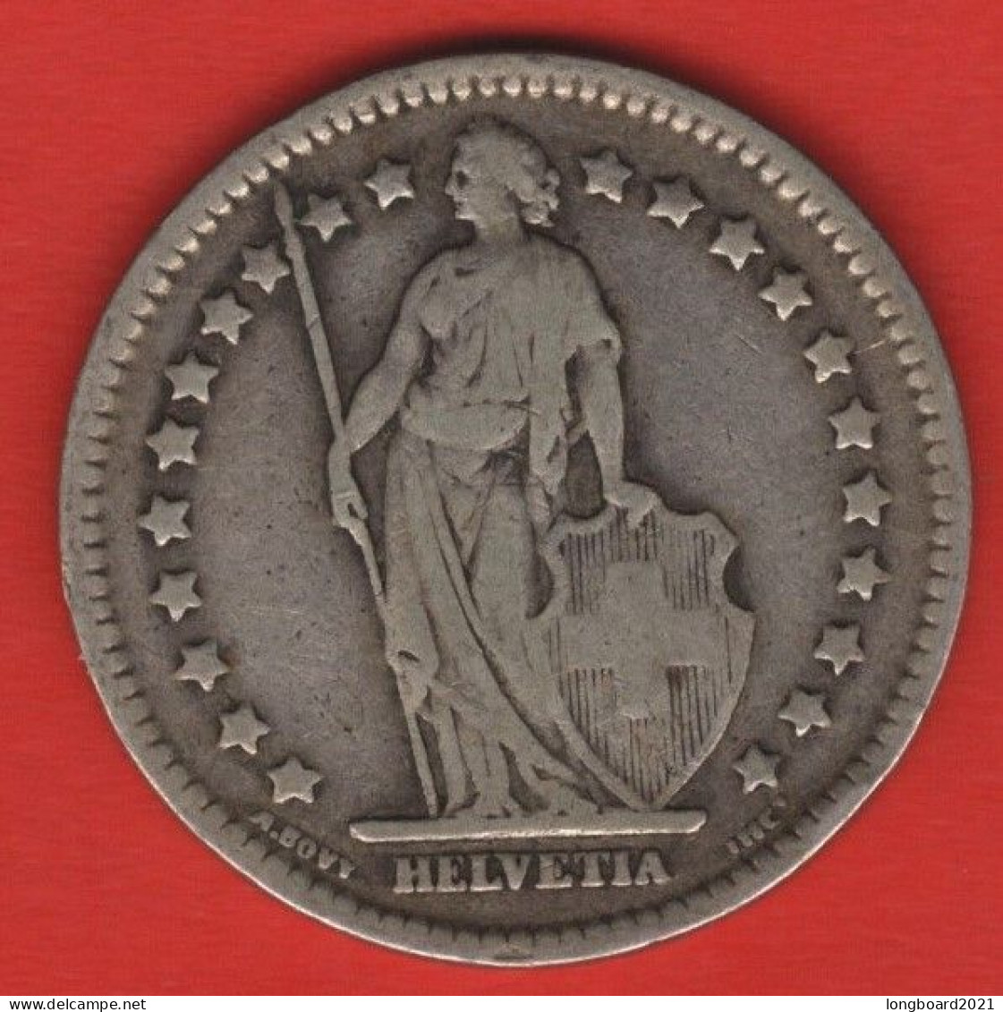 SCHWEIZ - 1 FRANKEN 1914B - Altri & Non Classificati