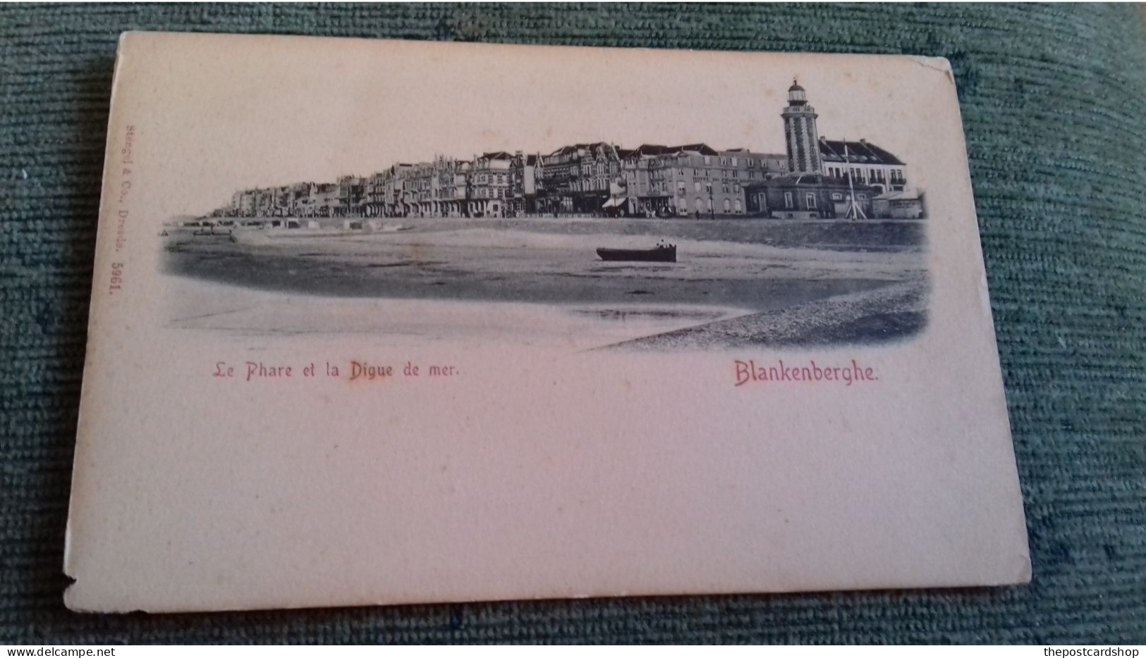 BELGIUM BLANKENBERG UNUSED BLANKENBERGE BLANKENBERGHE LE PHARE ET LA DIGUE DE MER - Rochefort