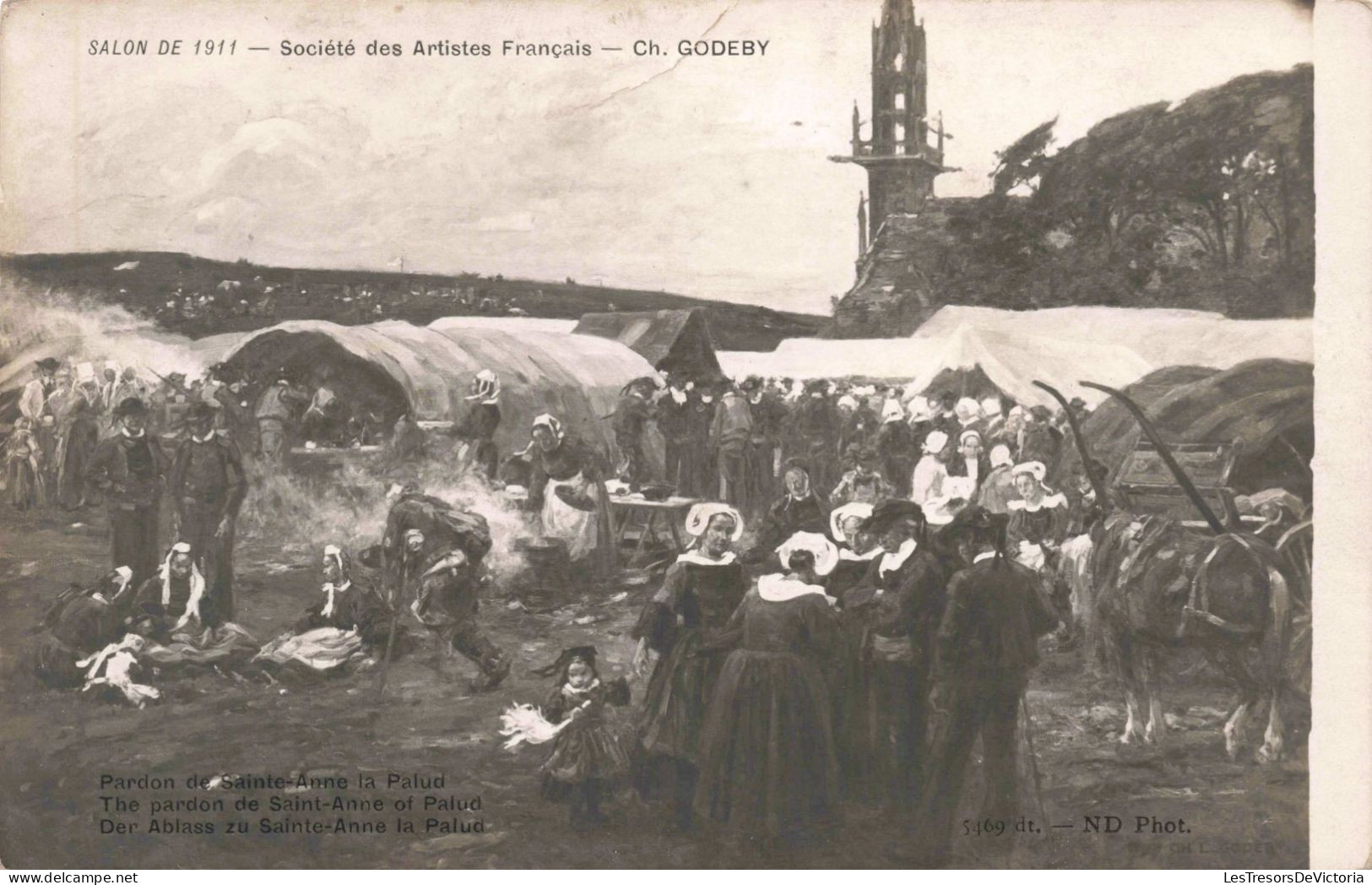 ARTS - Salon De 1911 - Société Des Artistes Français - Ch.Godeby - Carte Postale Ancienne - Sonstige & Ohne Zuordnung