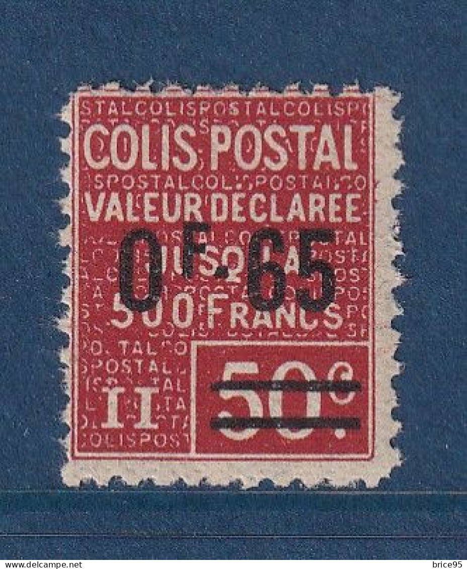 France - Colis Postaux - YT N° 60 ** - Neuf Sans Charnière - 1926 - Mint/Hinged