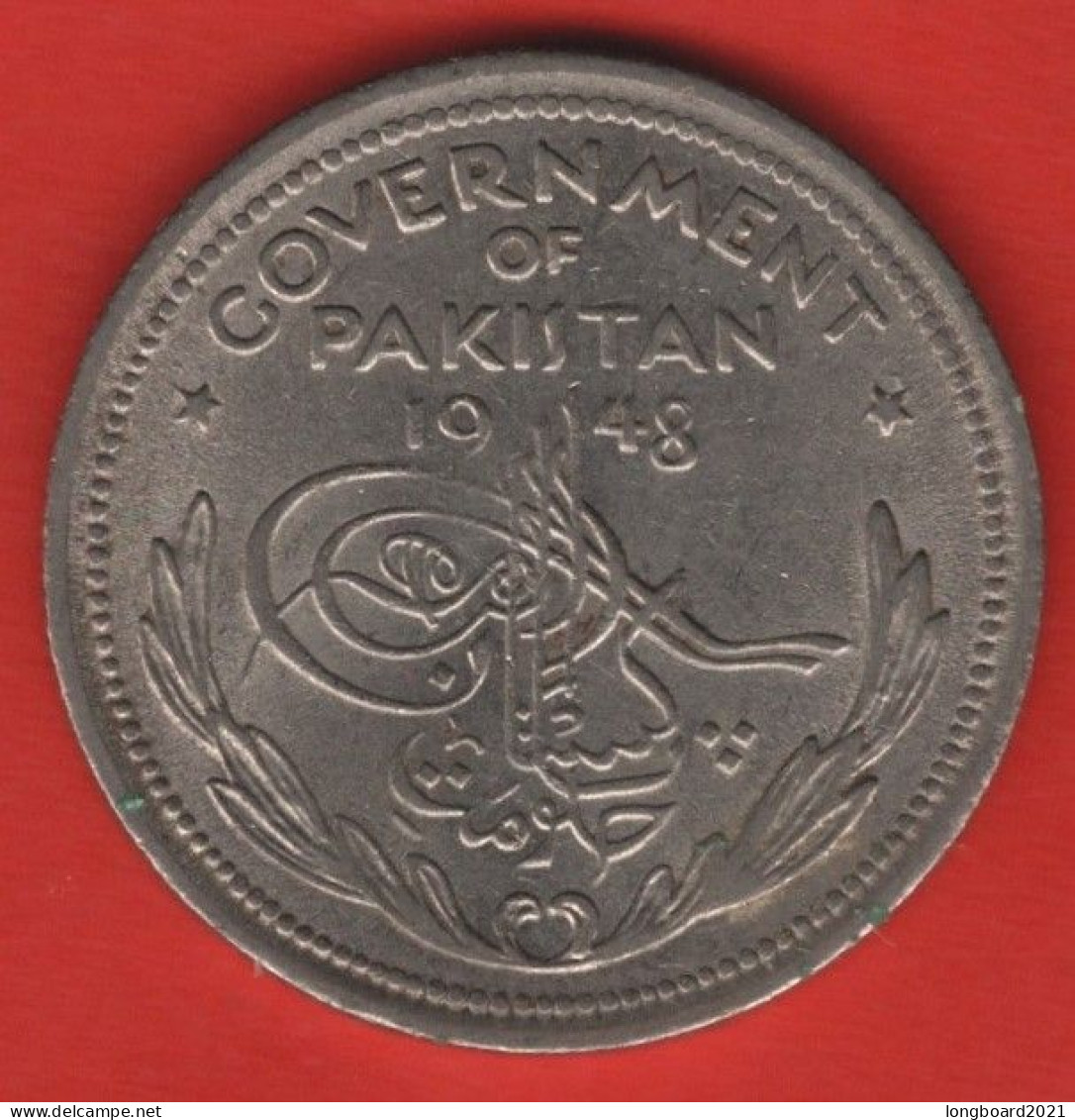 PAKISTAN - HALF RUPEE 1948 - Pakistán