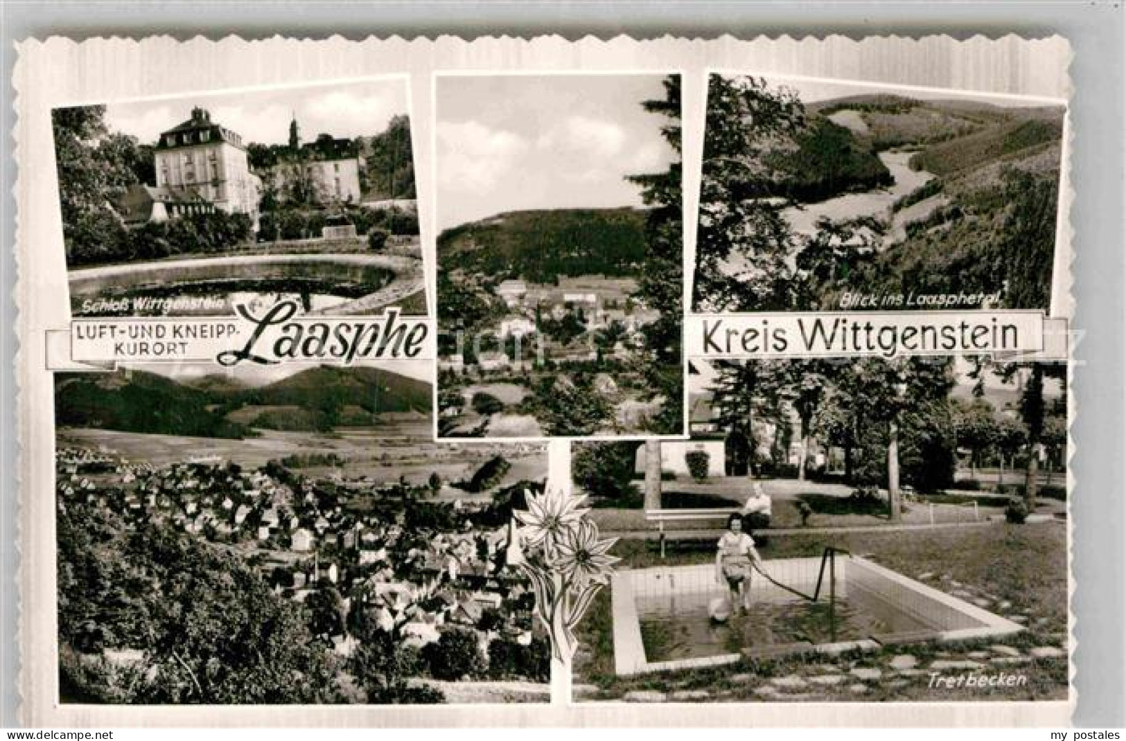 42903291 Laasphe Schloss Wittgenstein Laasphetal Tretbecken Laasphe - Bad Laasphe