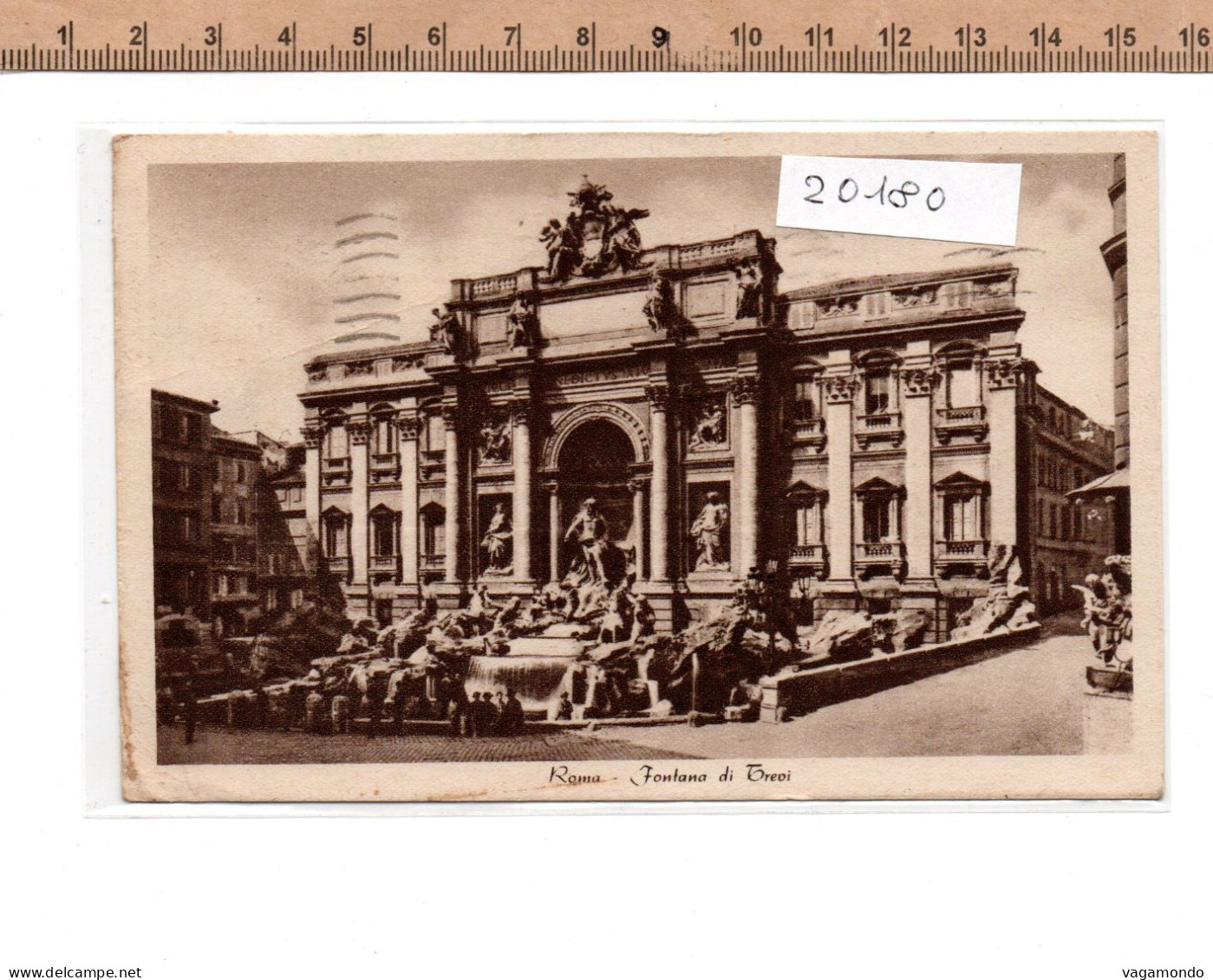 20180  ROMA FONTANA DI TREVI 1940 - Fontana Di Trevi