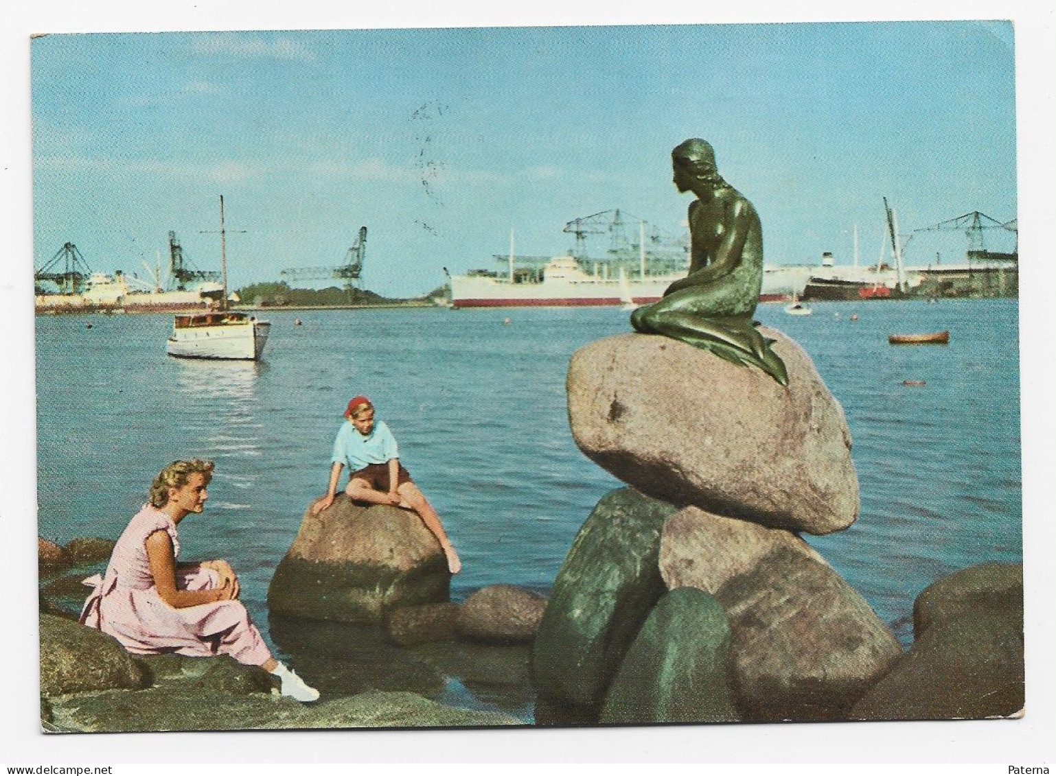 3836  Postal   Copenhagen  1957,Noruega - Briefe U. Dokumente