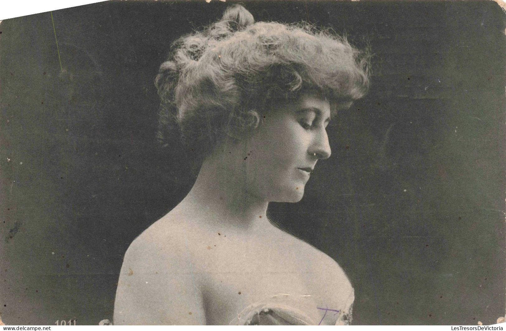 PHOTOGRAPHIE - Femme - Portrait - Carte Postale Ancienne - Photographie