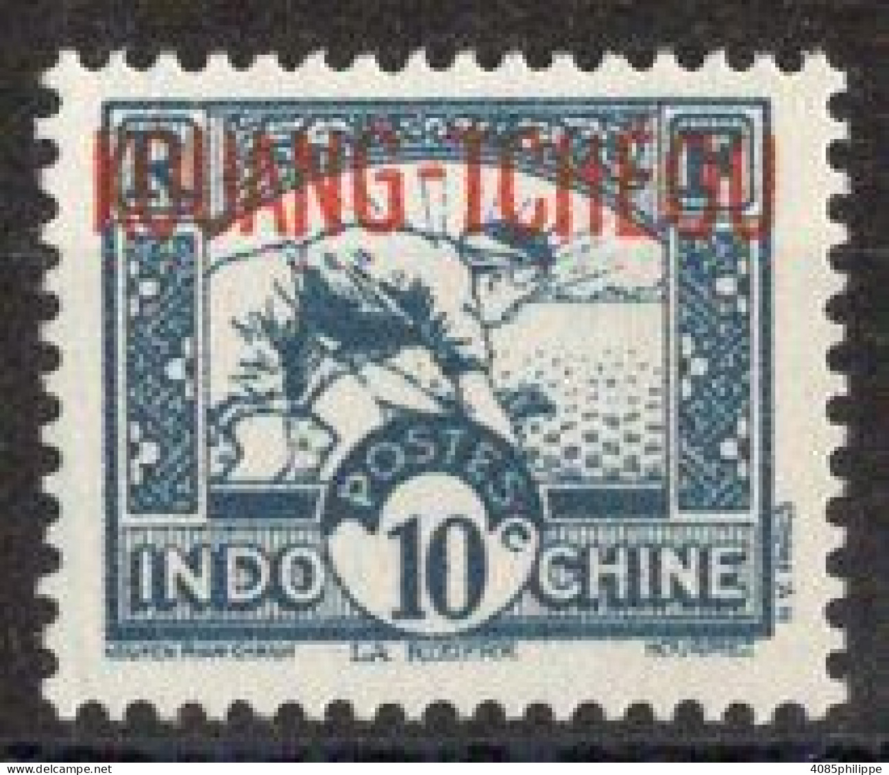 KOUANG TCHEOU Timbre-poste N°108* Neuf Charnière TB Cote 1.75€ - Nuevos