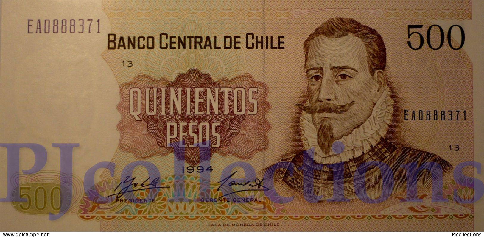 CHILE 500 PESOS 1994 PICK 153e UNC - Chili