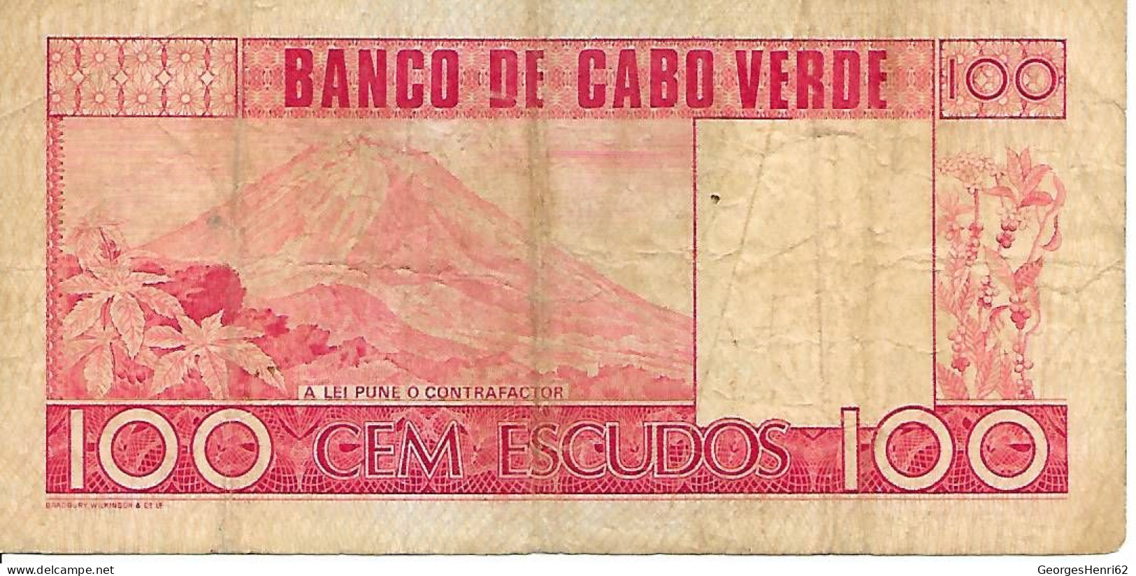 CAP VERT - 100 Escudos (54) - 20/1/1977 - Cape Verde