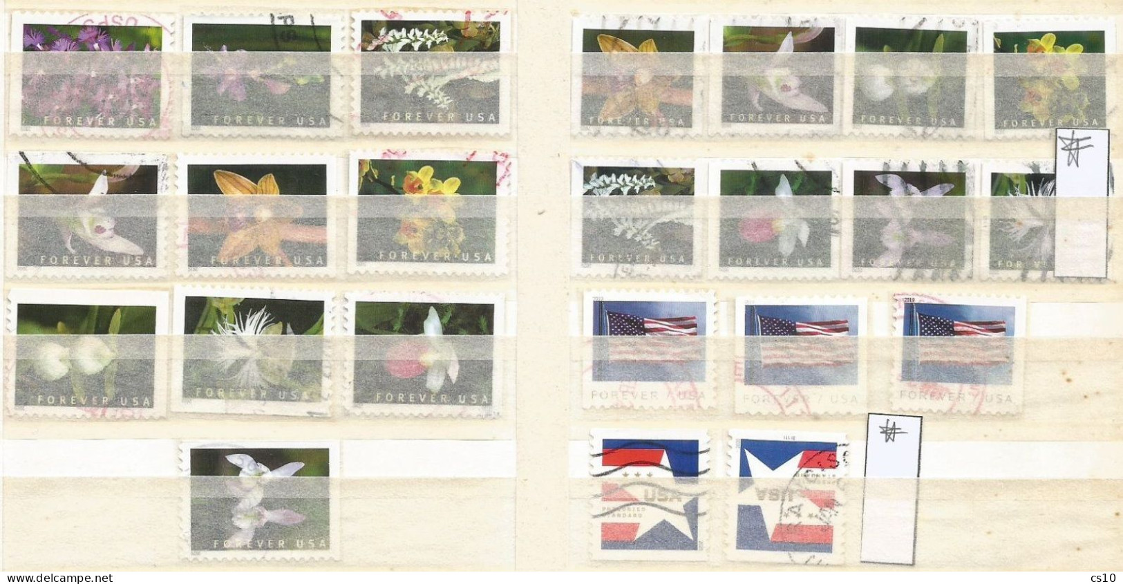 USA Selection 2020 Yearset #79 Pcs OFF-Paper 98% VFU Incl.Bugs Bunny 9/10 Flowers 10v + Coil 8/10v Big Bend HV 7.75$ - Annate Complete