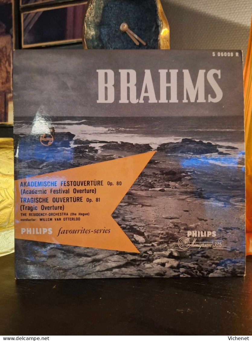 Brahms, Willem Van Otterloo, The Residency-Orchestra - 25 Cm - Formats Spéciaux