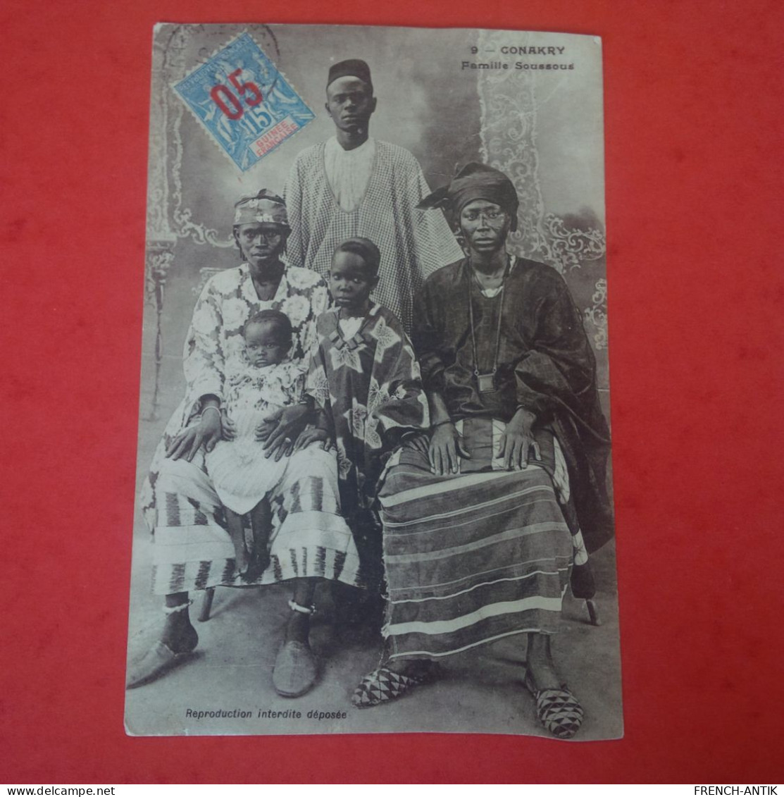CONAKRY FAMILLE SOUSSOUS - Guinée Française