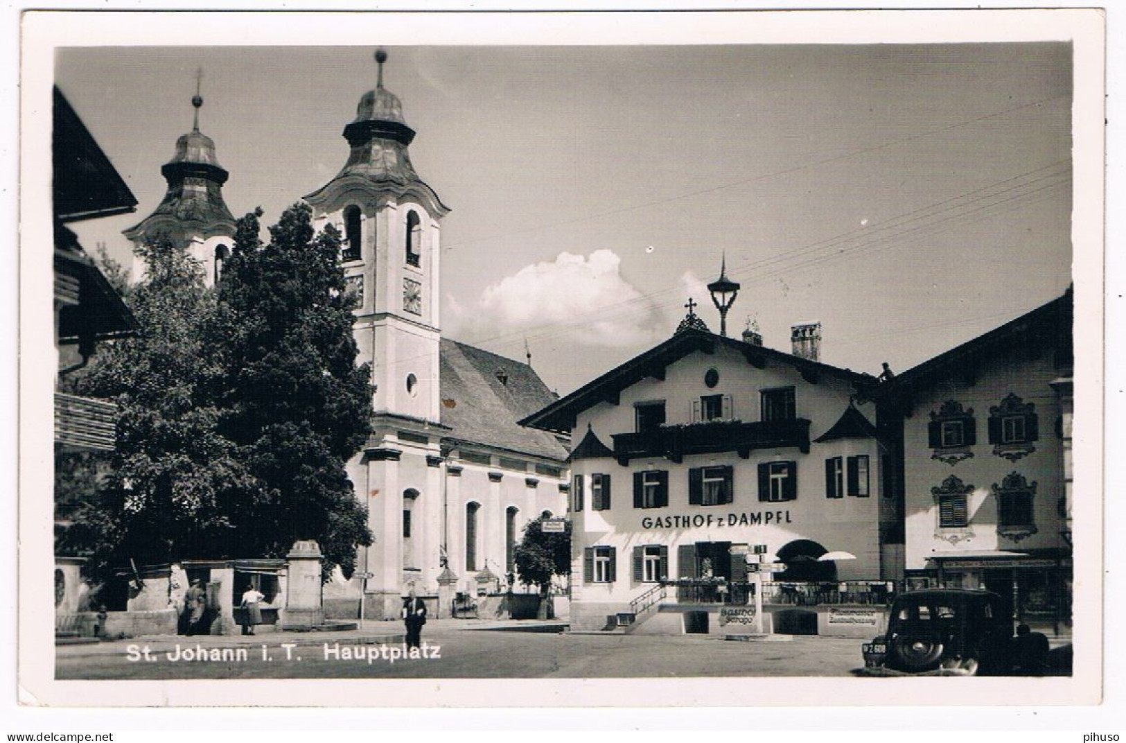 A-6112  SANKT JOHANN In TIROL : Hauptplatz - St. Johann In Tirol