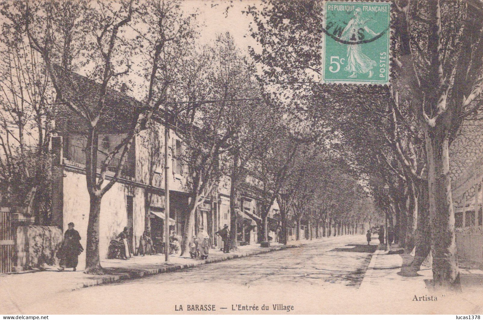 13 / MARSEILLE / LA BARASSE / L ENTREE DU VILLAGE - Saint Marcel, La Barasse, St Menet