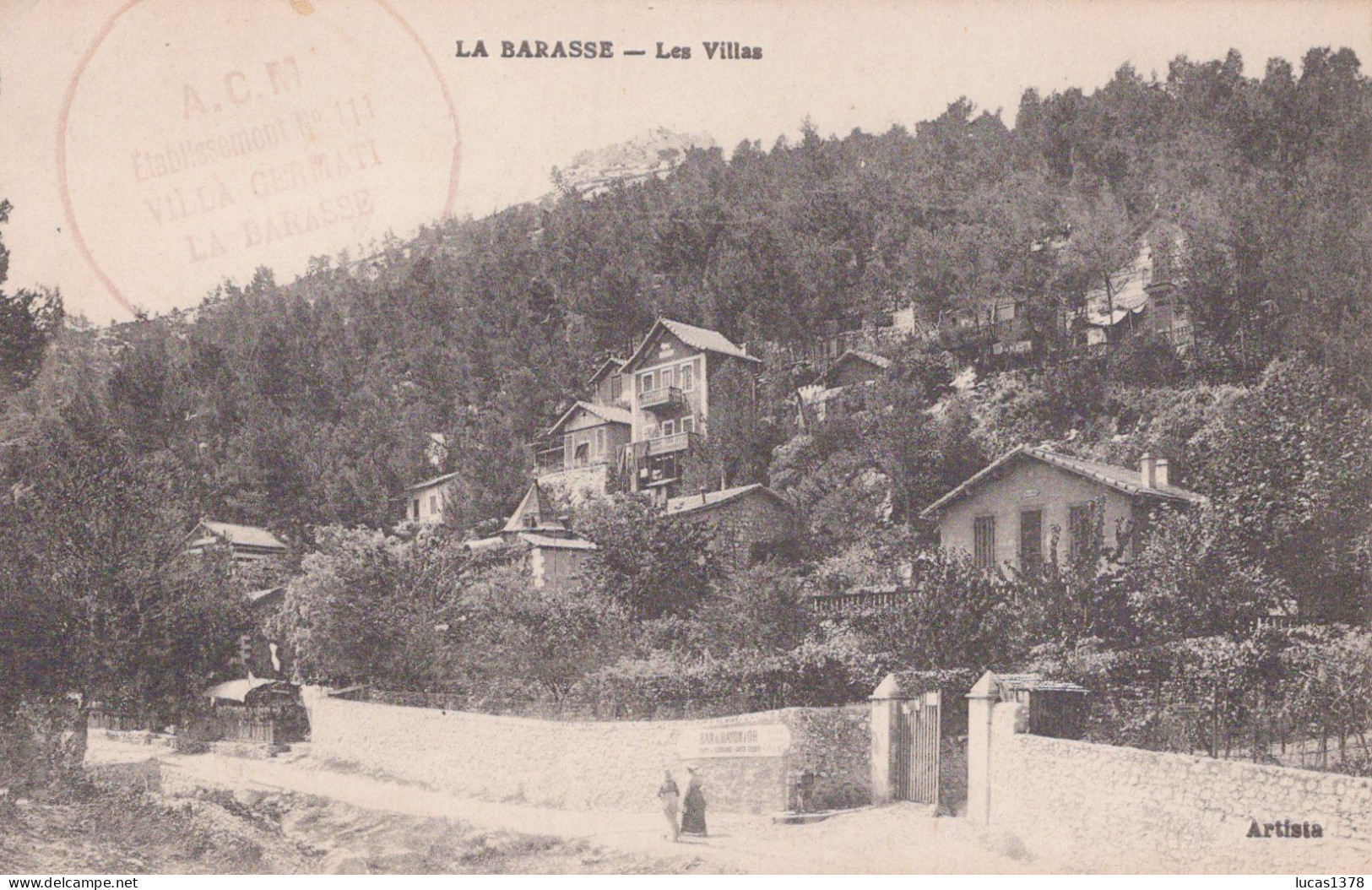 13 / MARSEILLE / LA BARASSE / LES VILLAS / VILLA GERMATI - Saint Marcel, La Barasse, Saint Menet