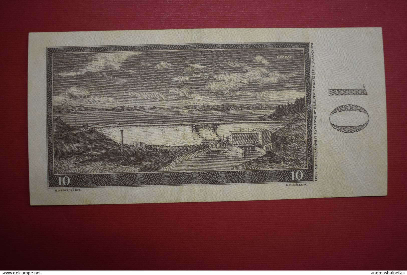 Banknotes Czechoslovakia 10 Korun 1960 - Tsjechoslowakije