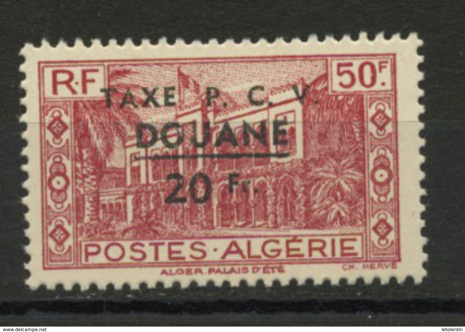 ALGERIE RF - LAMBESE - N° Yvert T27** - Timbres-taxe