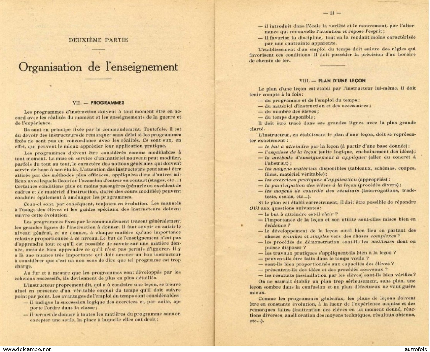 ECOLE DES MECANICIENS DE L AIR DE ROCHEFORT SUR MER  -  GUIDE PRATIQUE DE PEDAGOGIE  1952 - FASCICULE 31 PAGES - Aquitaine