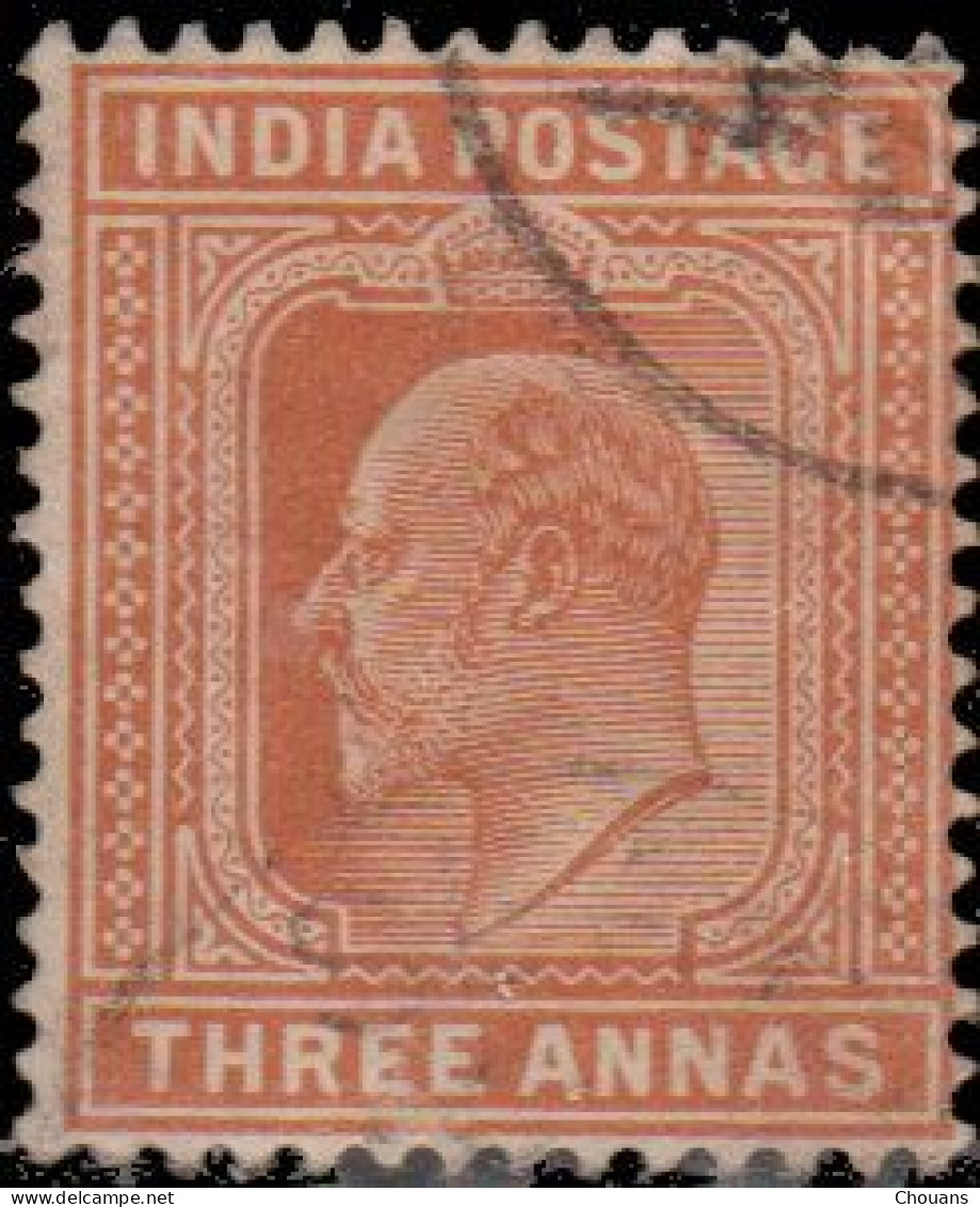 Inde Anglaise 1902. ~ YT 62 - 3 A. Edouard VII - 1902-11 King Edward VII