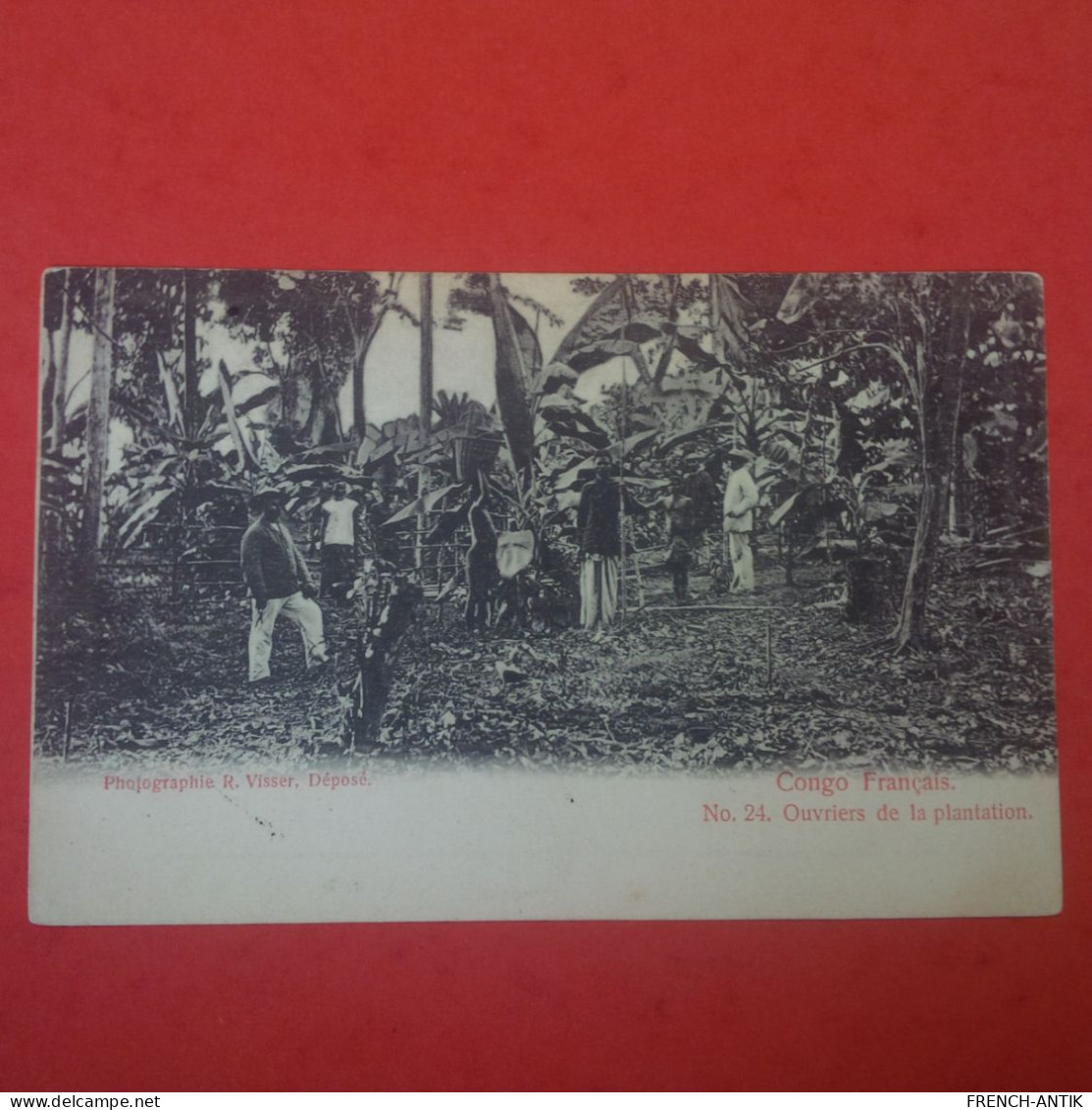 CONGO FRANCAIS OUVRIERS DE LA PLANTATION - Congo Francese