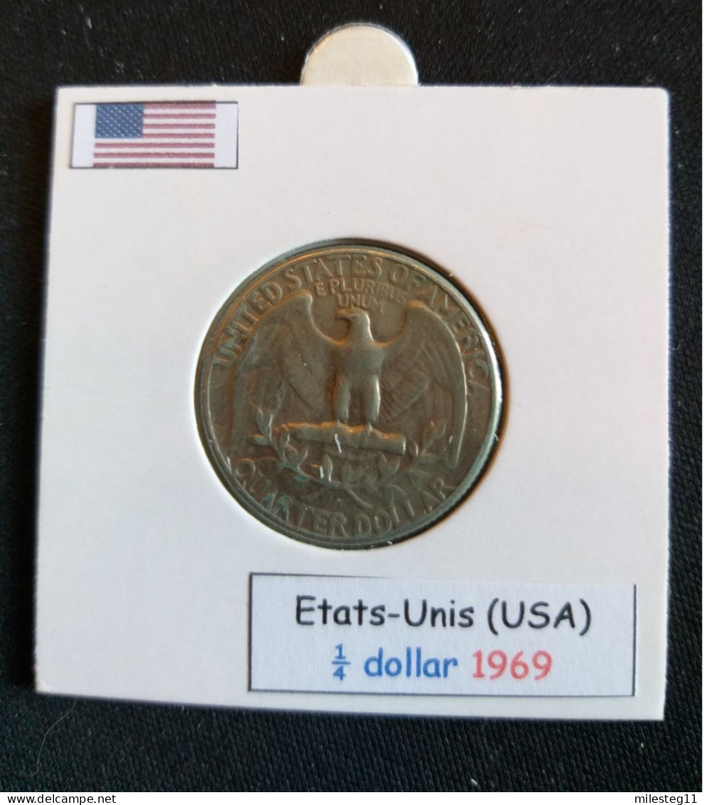 Etats-Unis Quater Dollar 1969 - 1932-1998: Washington