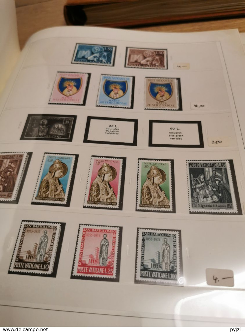 Vatican city collection in 4 luxury SAFE albums