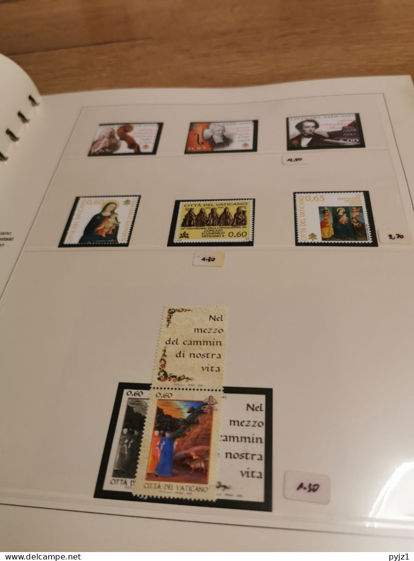 Vatican city collection in 4 luxury SAFE albums