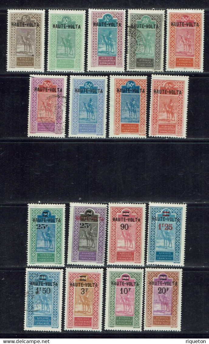 Haute-Volta. N° 24/32 ET 33/40. Neufs X. Oblitérés. - Unused Stamps