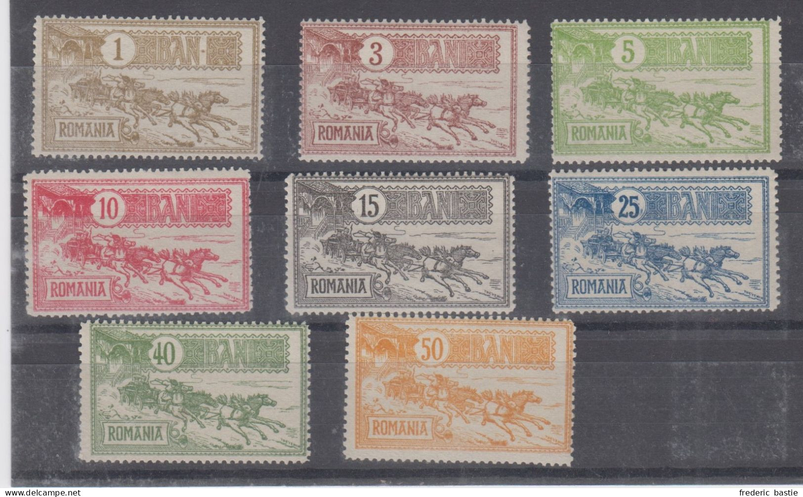 Roumanie - Série 137 à 143  * * - Unused Stamps