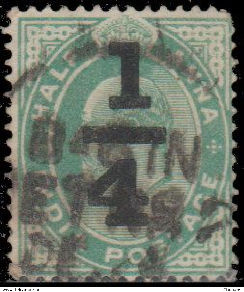 Inde Anglaise 1902. ~ YT 73A - 1/4 / ½ A. Edouard VII - 1882-1901 Empire