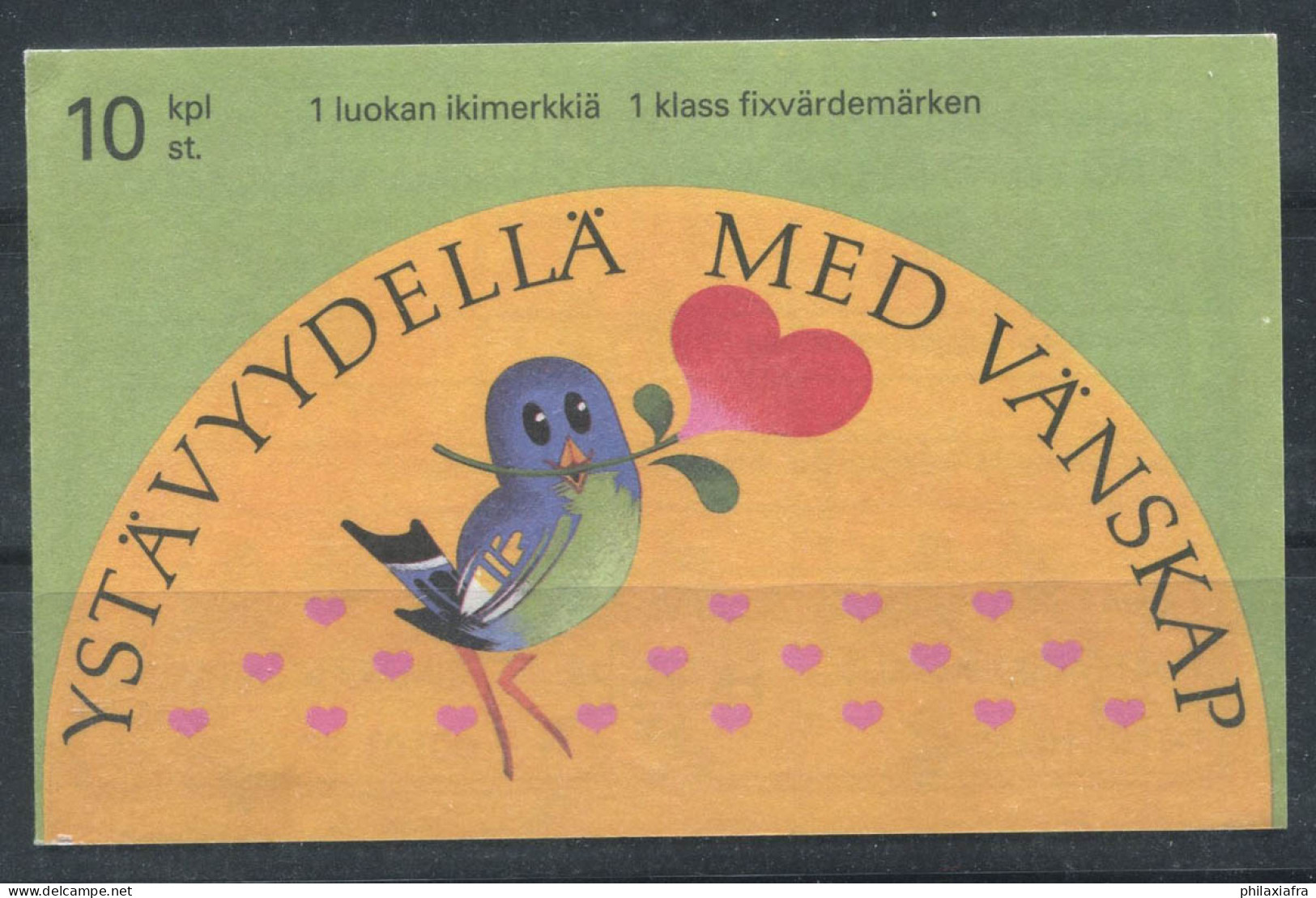 Finlande 1993 Mi. MH 32 Carnet 100% Neuf ** Fleurs, Oiseaux, Cœur - Booklets