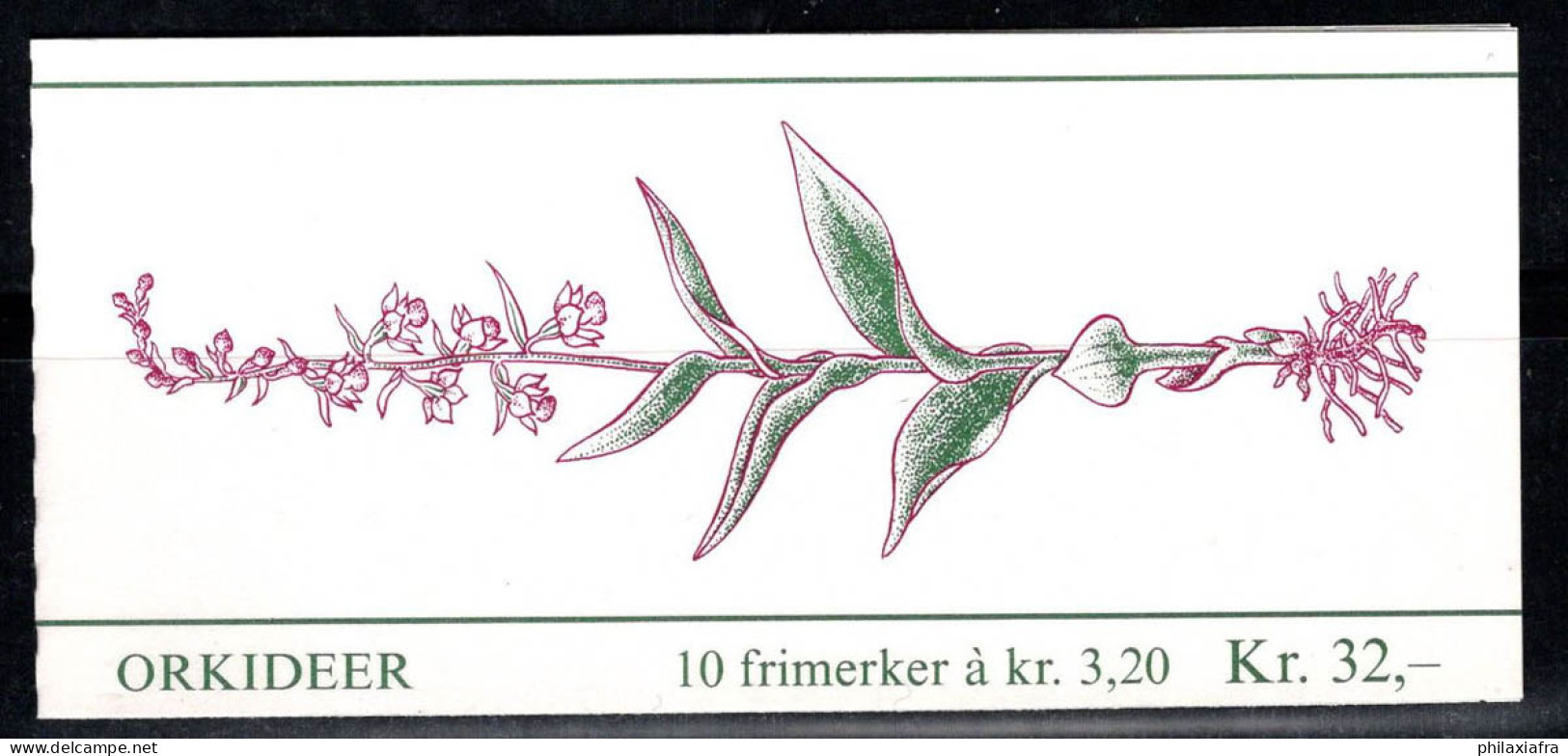 Norvège 1990 Mi. MH 15 Carnet 100% Neuf ** Orchidée, Fleurs, Flore - Cuadernillos