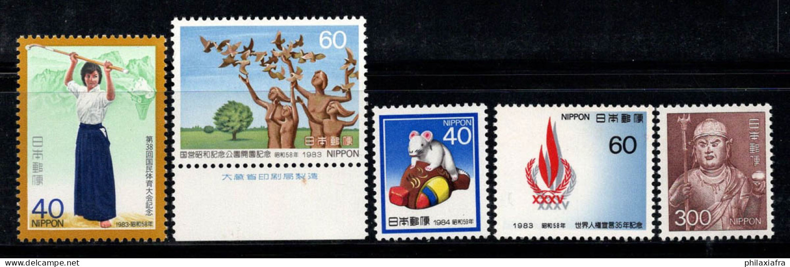 Japon 1983-84 Neuf ** 100% Femmes Et Sports,Showa Park,Mouse,Keiki-doji - Ongebruikt