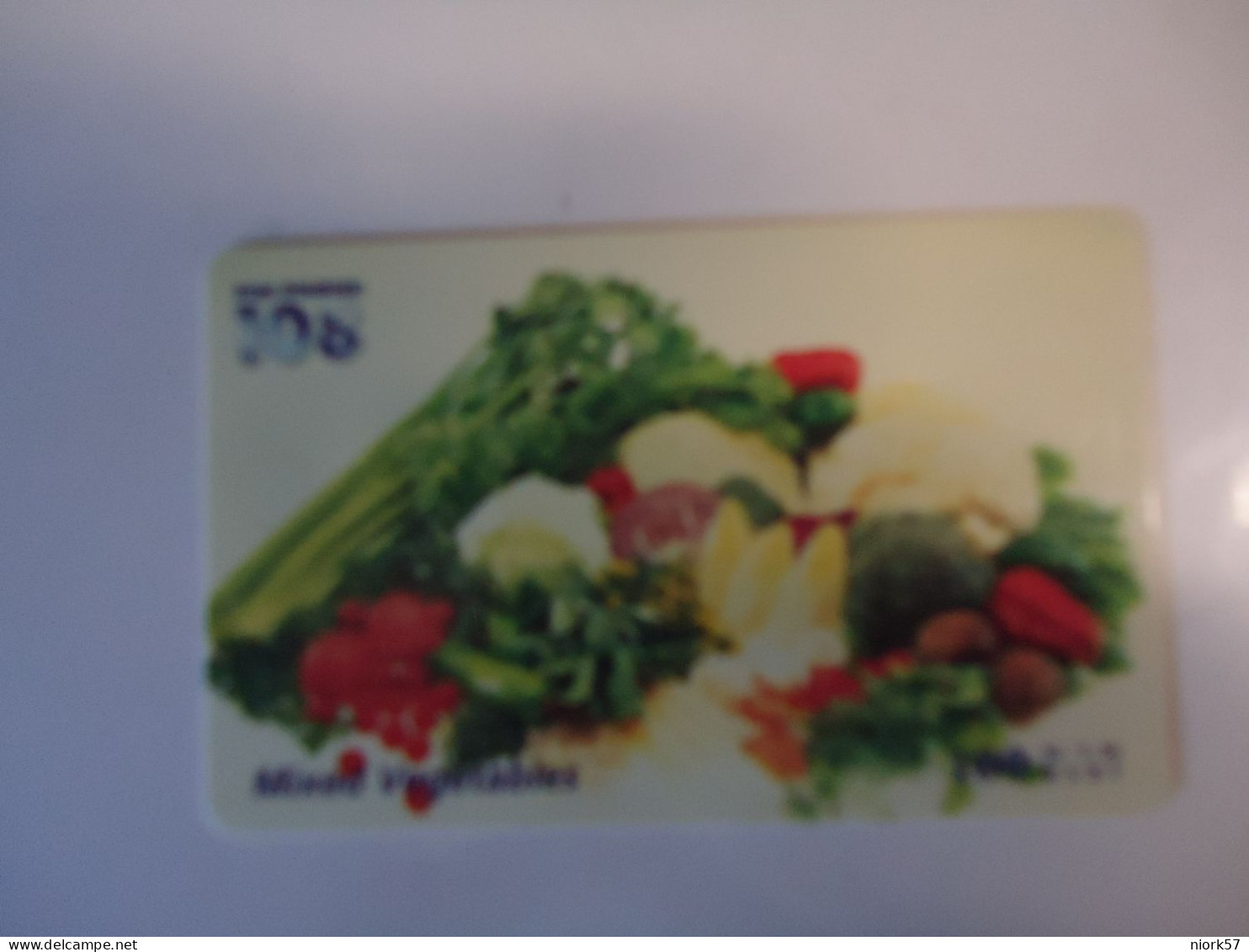 THAILAND USED   CARDS PIN 108  FRUITS - Lebensmittel