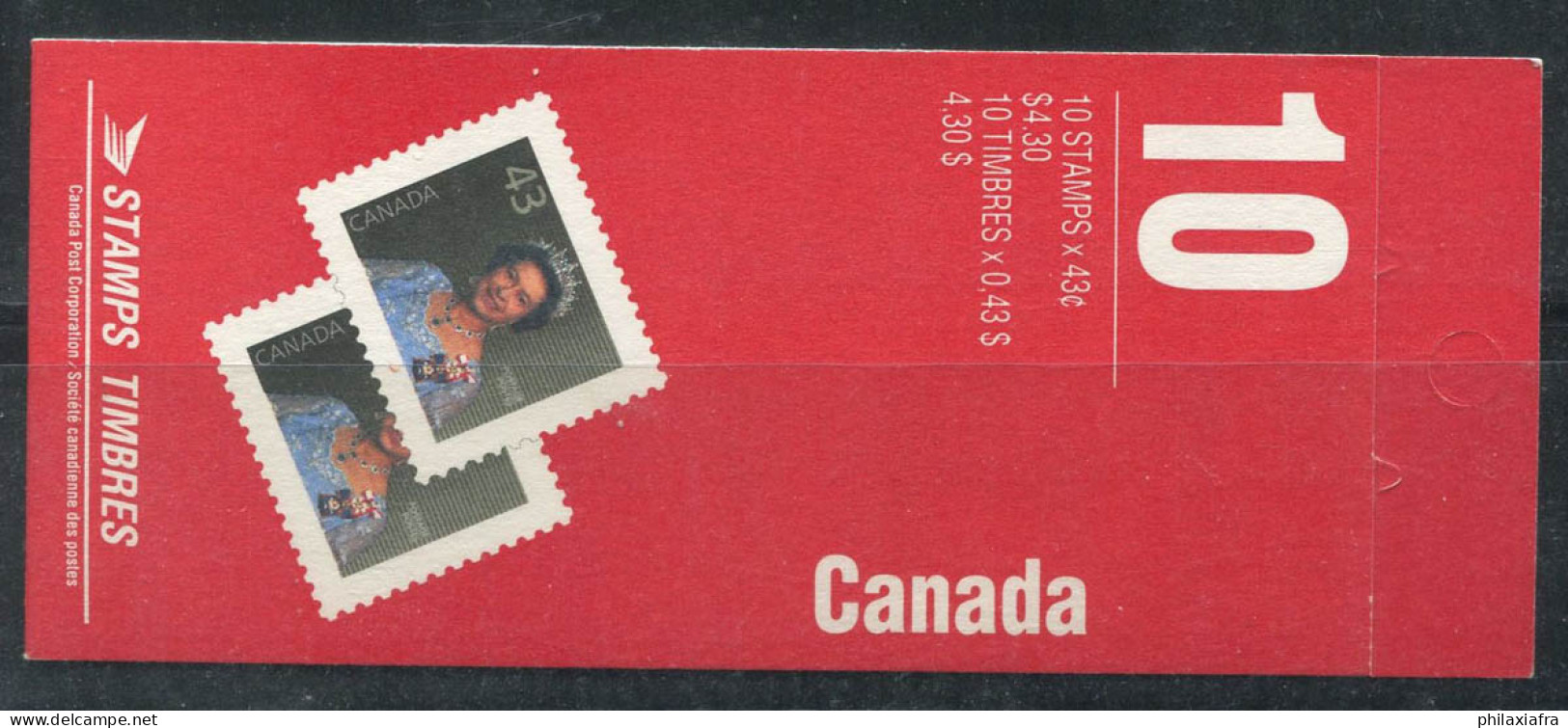 Canada 1992 Mi. MH 0-164 Carnet 100% Neuf ** 43 C, Reine Elizabeth - Full Booklets