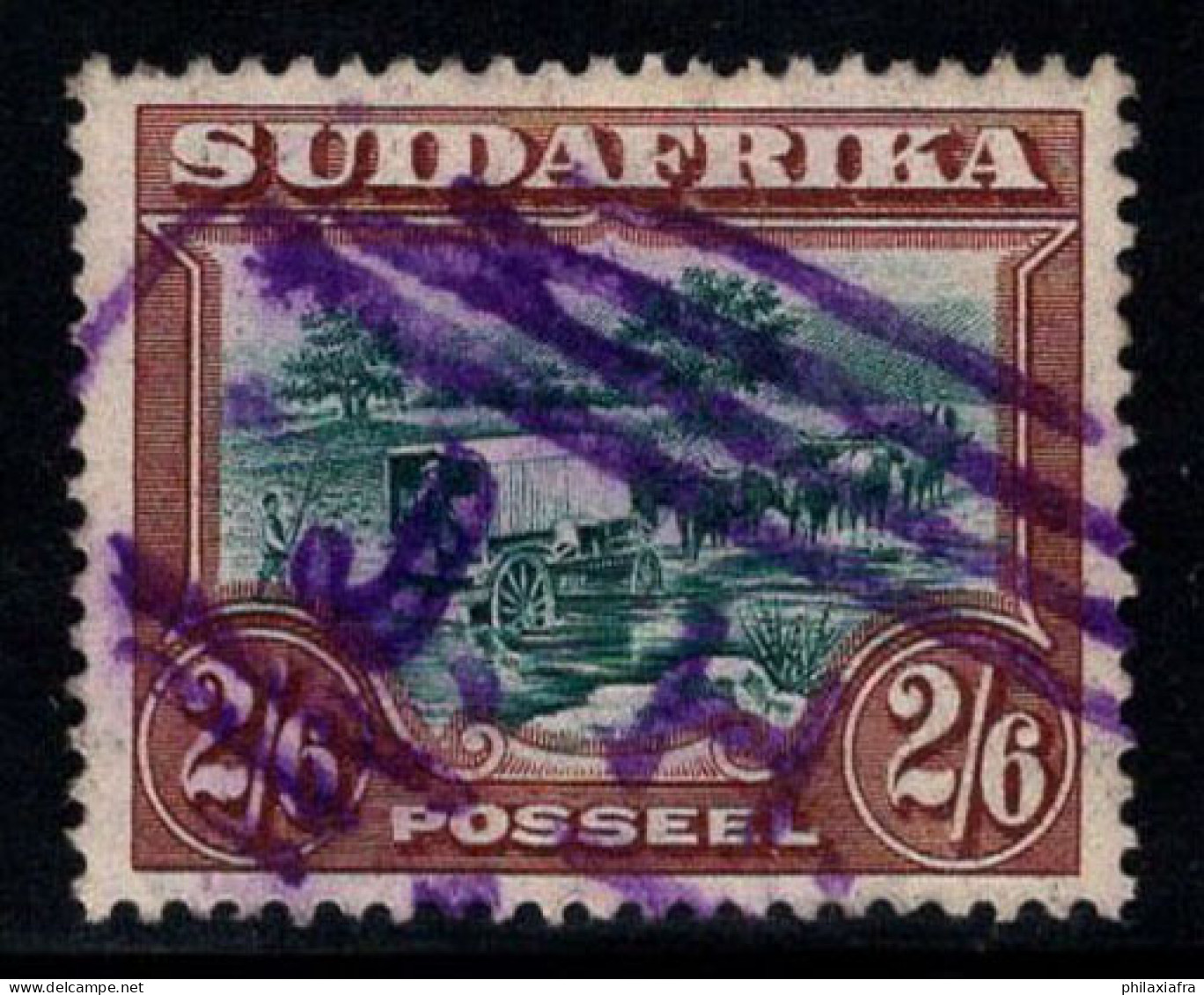 Union Sud-africaine 1927 Mi. 38 Oblitéré 100% 2.6 Sh, Paysages - Used Stamps